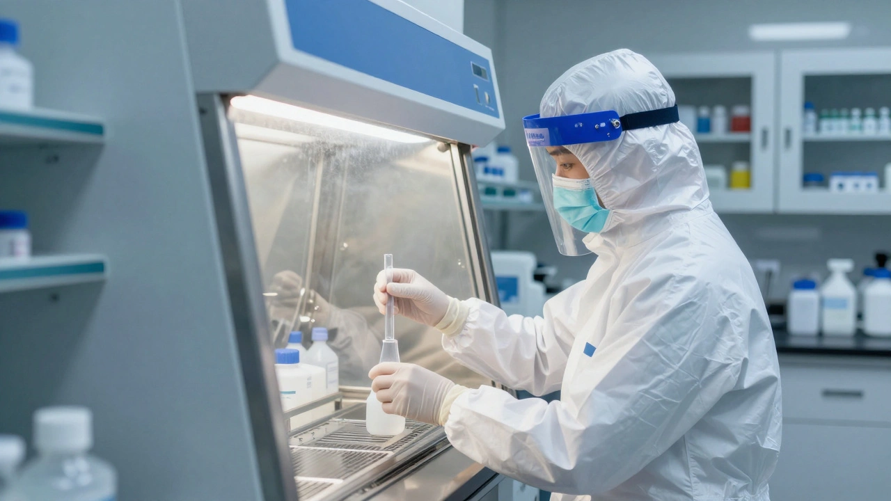 Lab Safety: Hazardous Chemical Handling - Essential Protocols for Drug Analysis