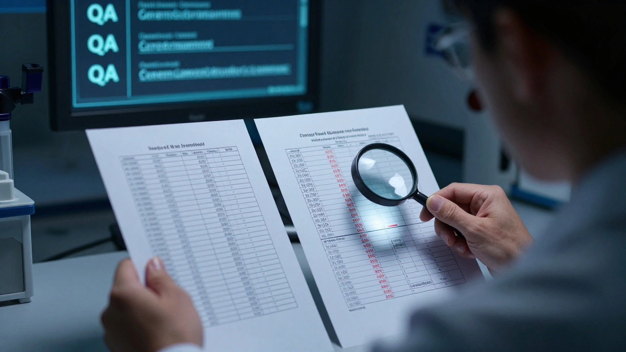 Quality Assurance Review: Checking Reports for Accuracy in Forensic Contexts