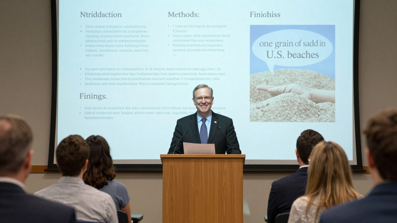 A forensic expert presents a clear report to jurors who are nodding in understanding, with simple analogies shown on screen.