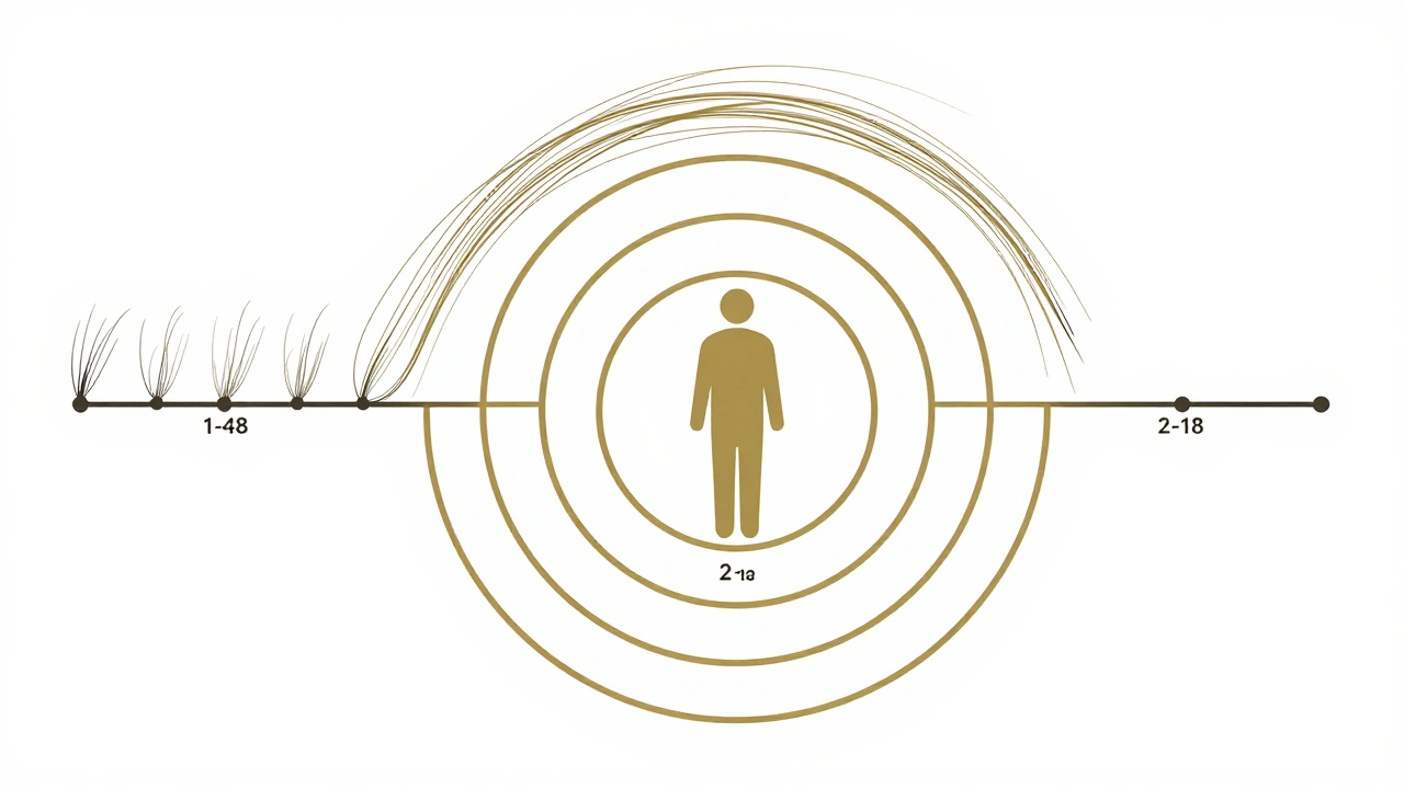 A timeline of cocaine metabolite detection across urine, saliva, blood, and hair over up to 90 days.