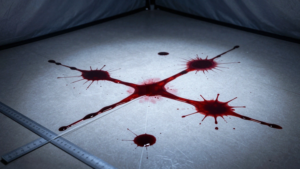 Blood into Blood: How Intersecting Drip Patterns Reveal Crime Scene Secrets
