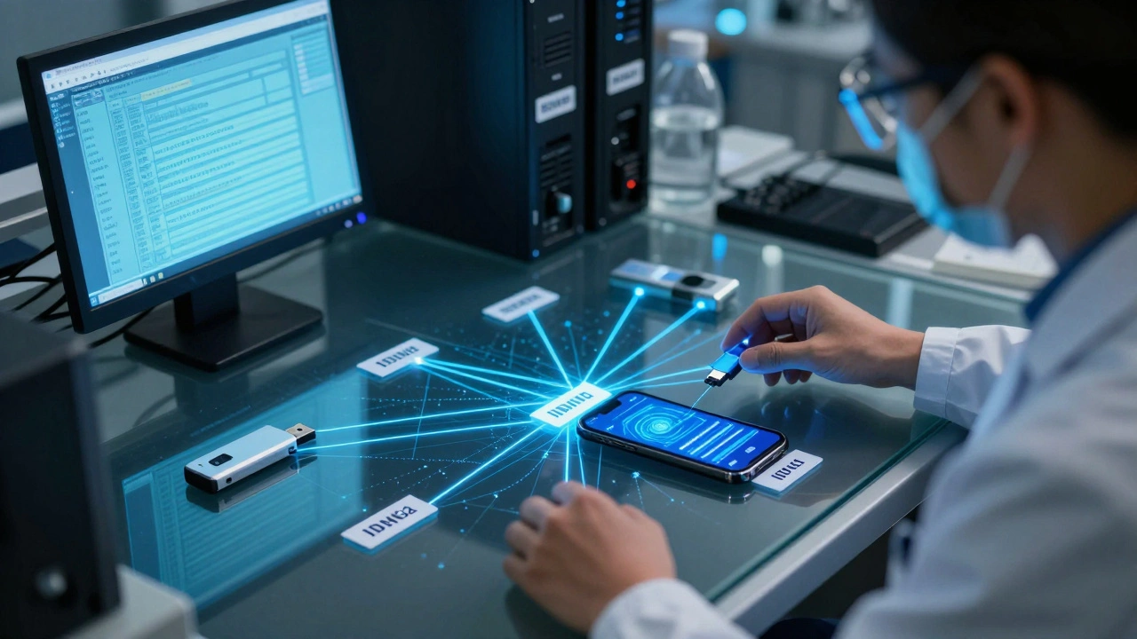 Custody in Multi-Scene Cases: Item Linking and Traceability in Digital Forensics