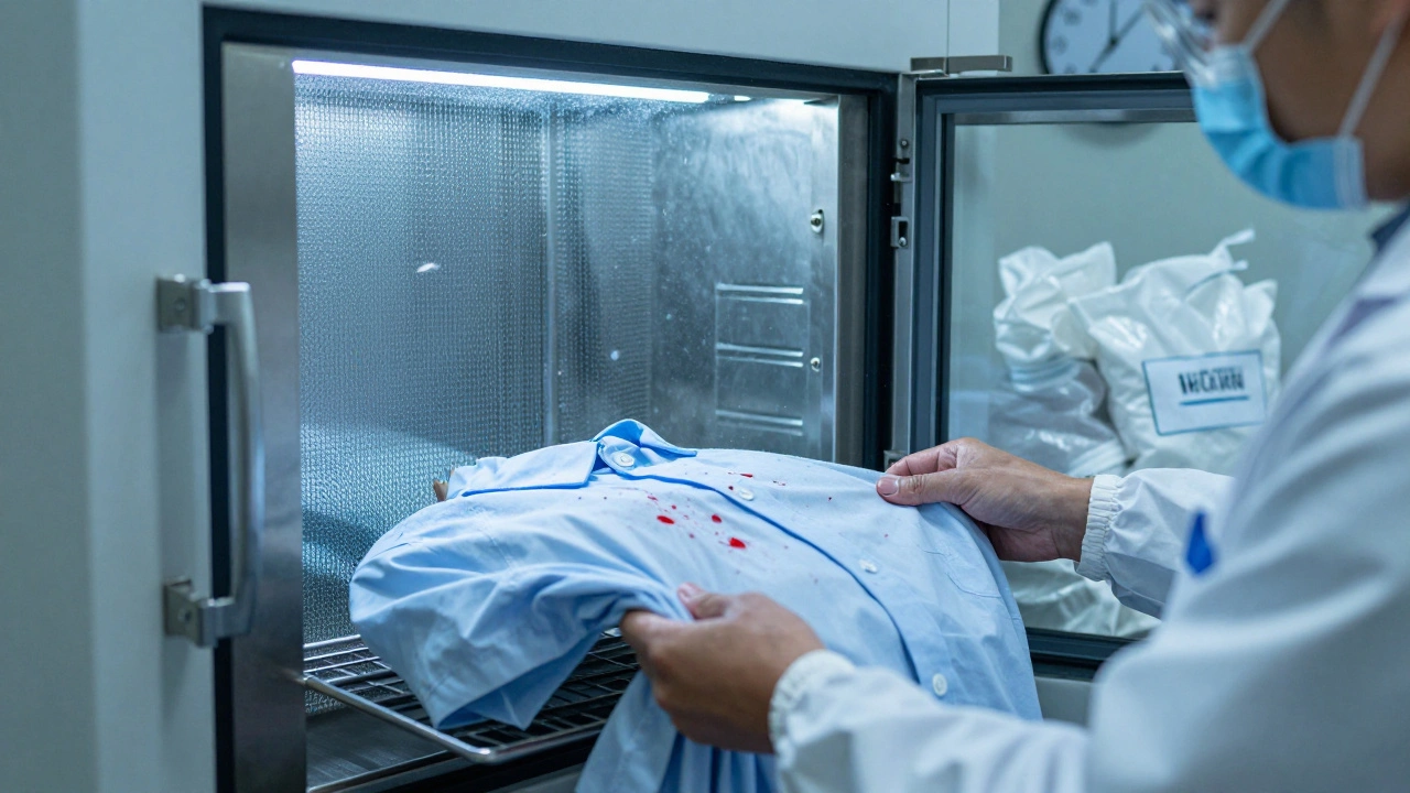 Trace Evidence Preservation in Wet or Burned Scenes