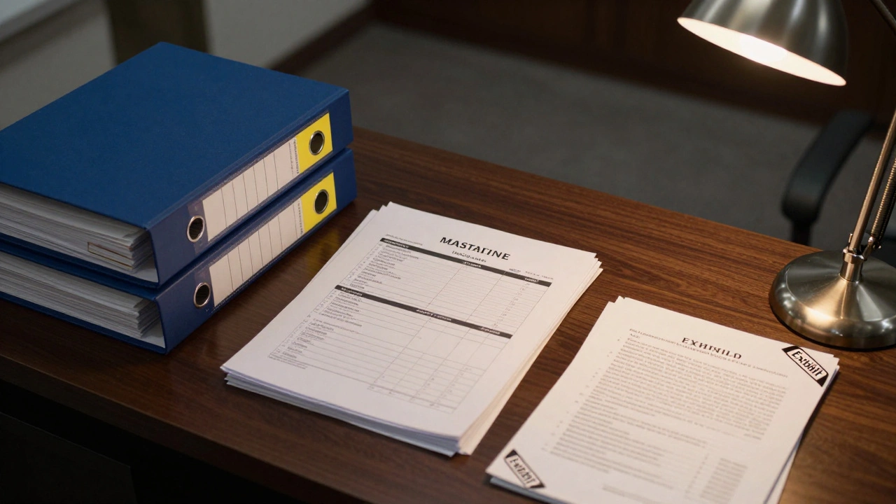 Courtroom Preparation: Mastering Exhibits and Witness Sequencing