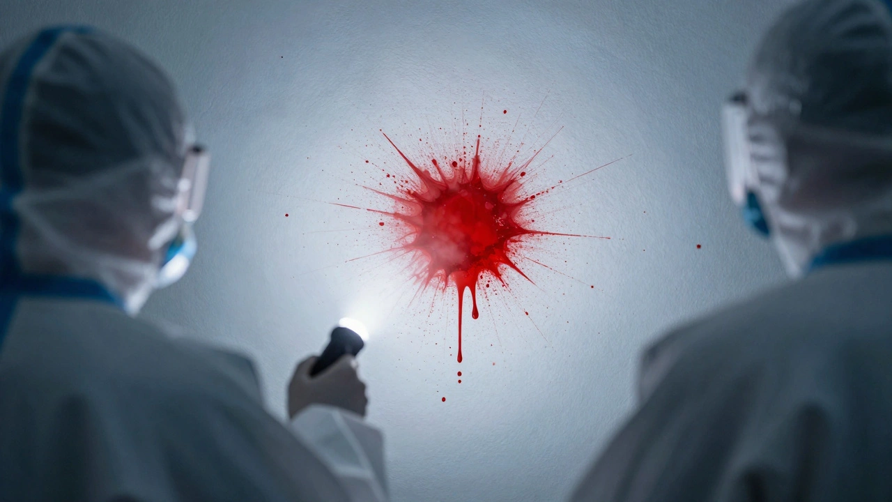 High-Velocity Impact Spatter: Analyzing Gunshot Wound Blood Patterns