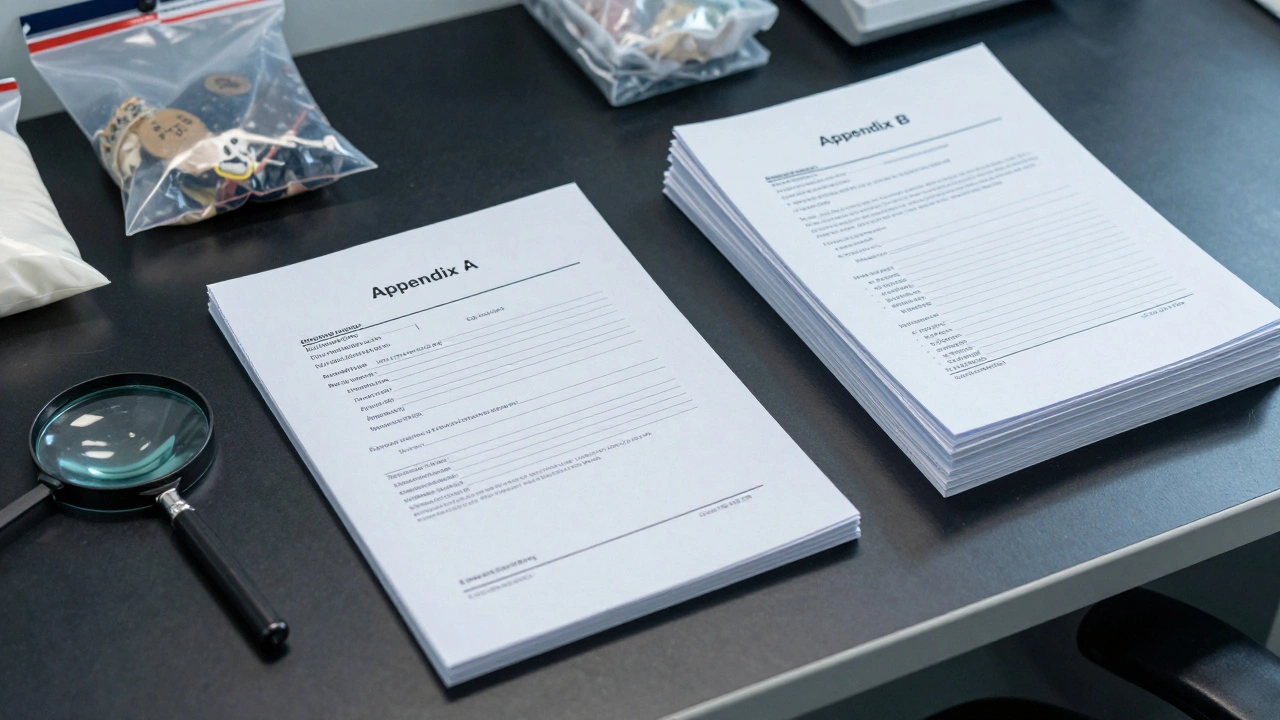 How to Organize Appendices: Exhibits, Charts, and References for Forensic Reports