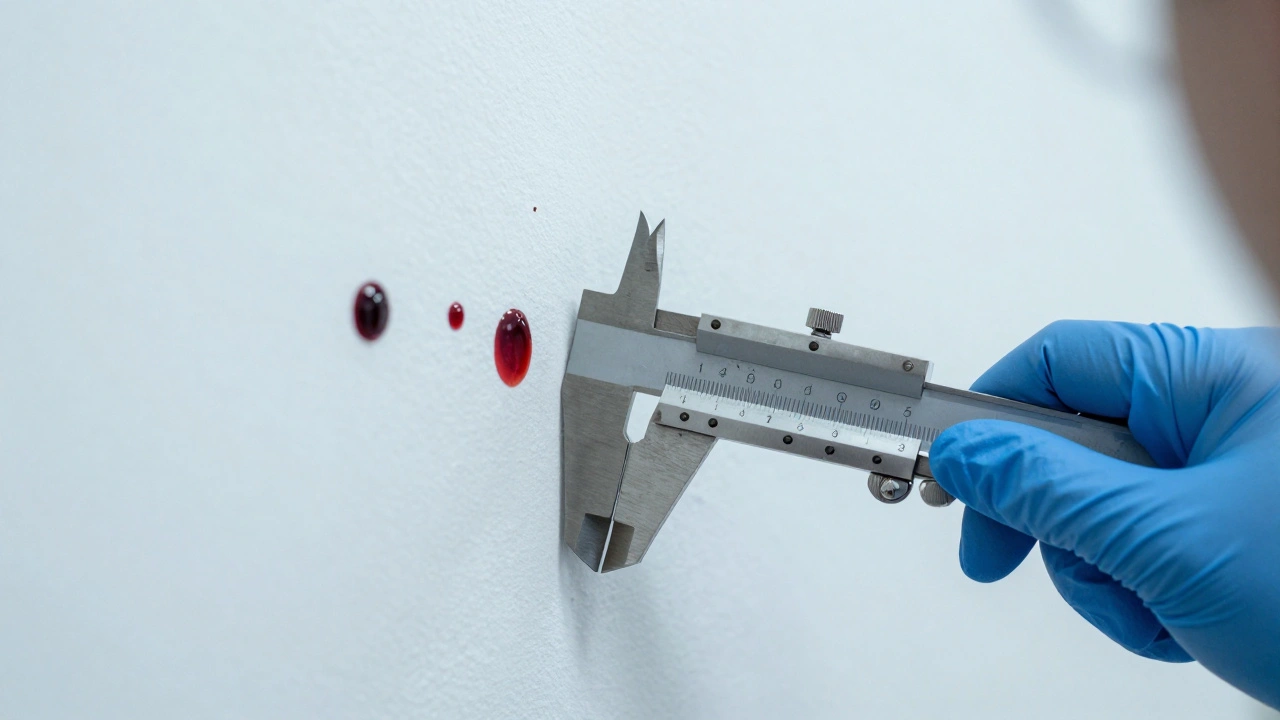 Measurement Uncertainty in Bloodstain Calculations: Accuracy and Reliability