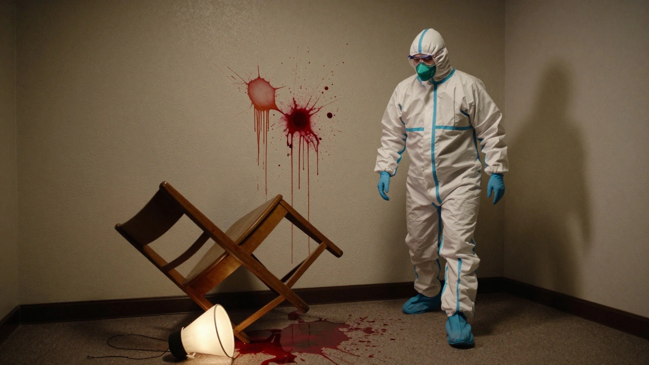 Mock Scene Training: Mastering Bloodstain Pattern Interpretation