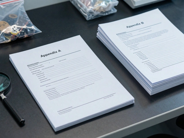 How to Organize Appendices: Exhibits, Charts, and References for Forensic Reports