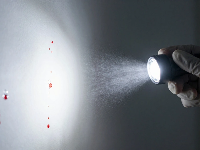 Projected Bloodstains: Identifying Expirated and Pressurized Patterns