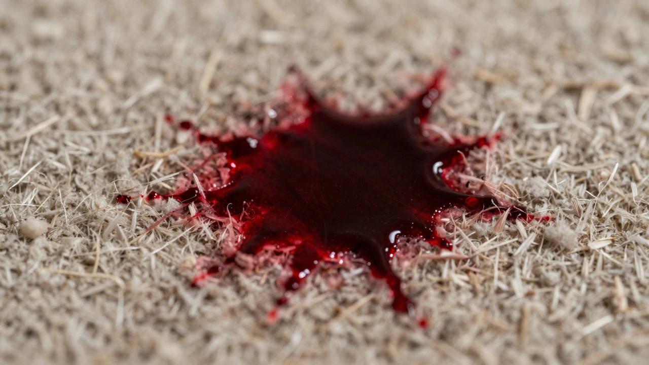 Blood Saturation in Forensics: How Much Blood Remains on a Surface?