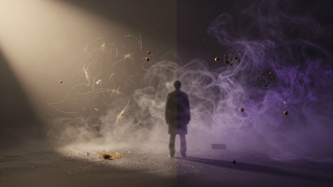Conceptual art showing fragile evidence threatened by chemical processing errors.