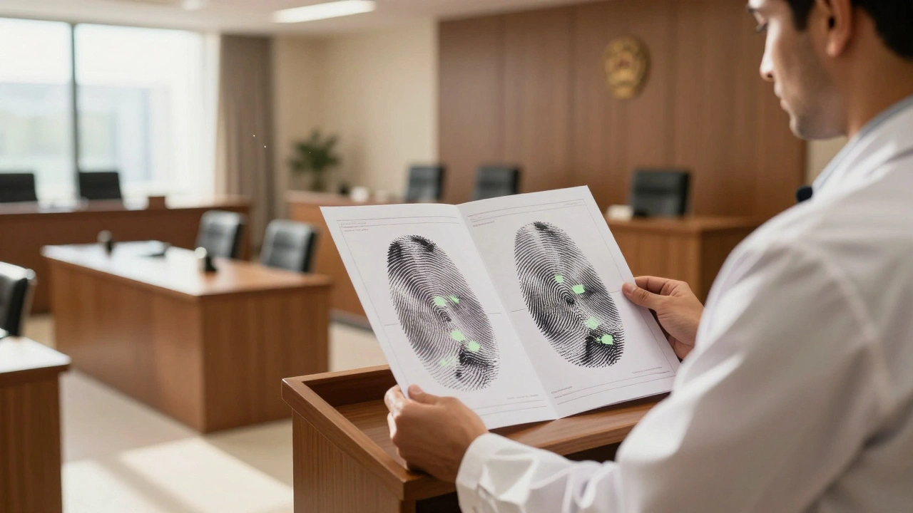 Courtroom Demonstratives for Fingerprint Evidence: A Guide to ACE-V Presentation