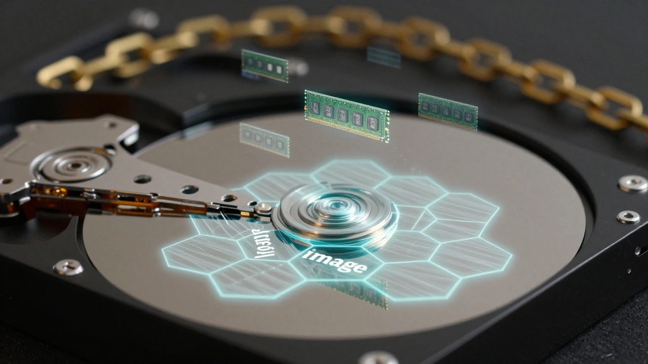 Hard drive and data visualization for forensic evidence