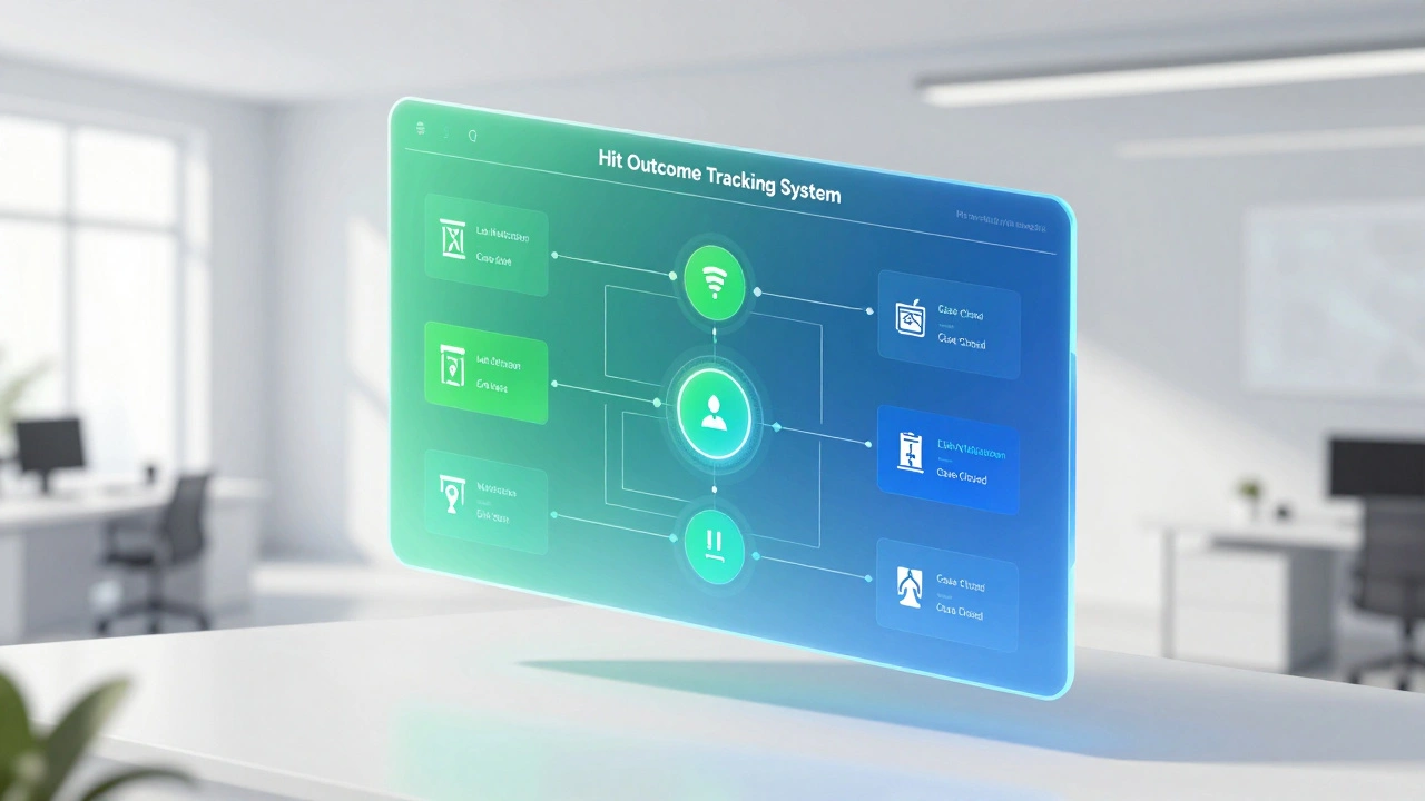 Holographic dashboard tracking forensic DNA case outcomes