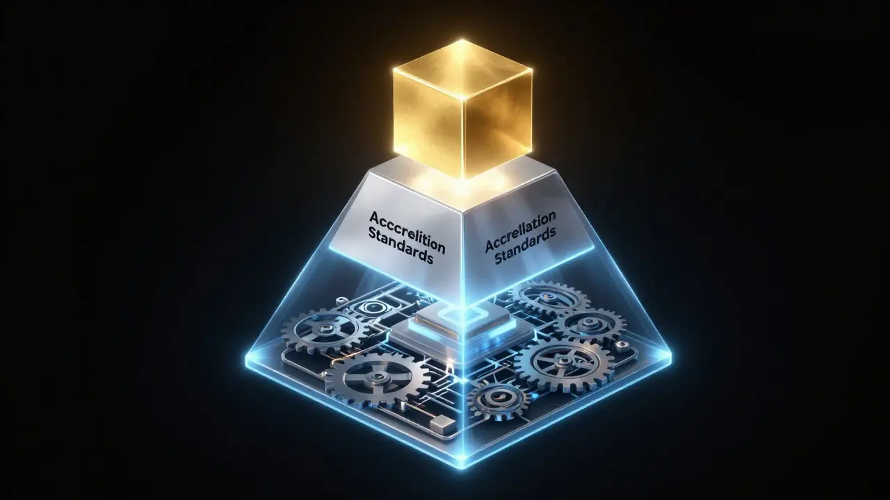 Abstract pyramid diagram illustrating the hierarchy of legal evidence rules