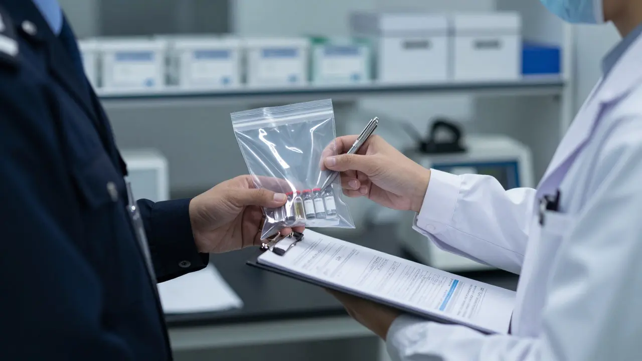 Evidence Transfer: Proper Procedures Between Handlers