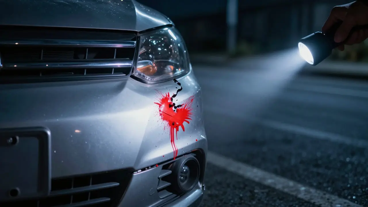 Paint Evidence in Hit-and-Run Cases: Transfer, Matching, and Lab Analysis