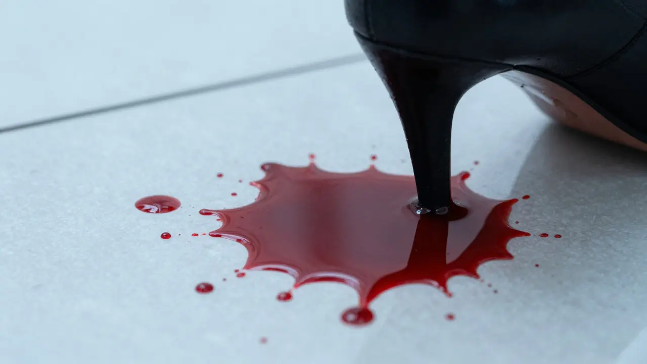 Satellite Stains: How Secondary Spatter Forms from Blood Pools