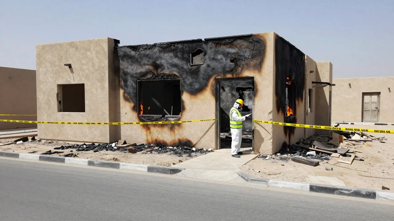 Scene Assessment: Evaluating Fire Damage and Extent