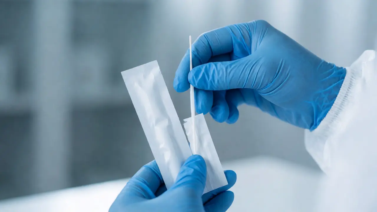 Biological Swab Collection: Single-Use and Air-Drying Protocols