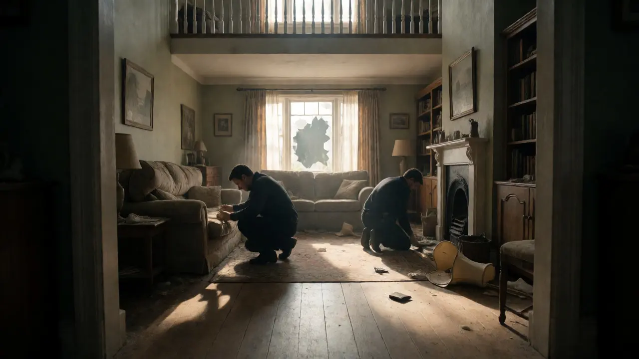 Zone search method being applied inside a cluttered residential living room